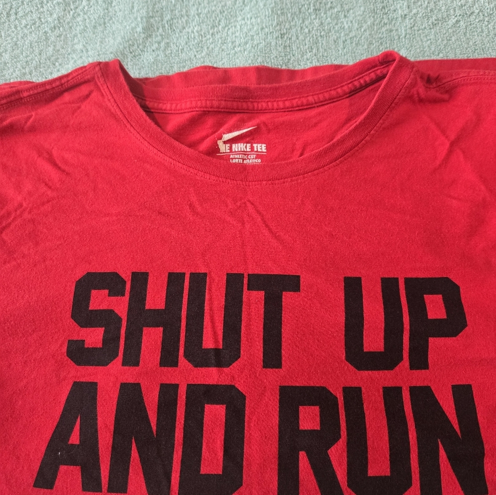 Nike Red Graphic Tee